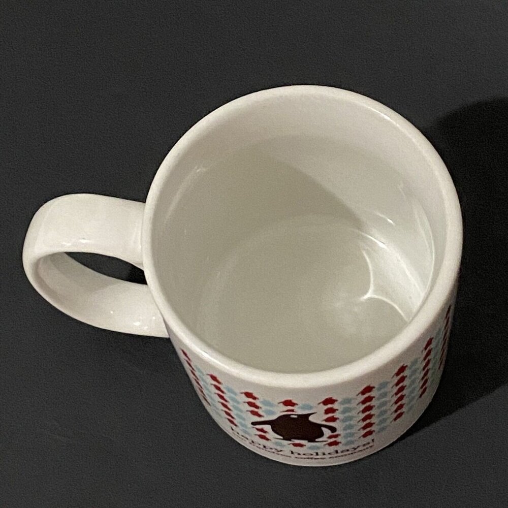 San Francisco Coffee Company Penguin Christmas Mug Holiday Colorful - Picture 5 of 6